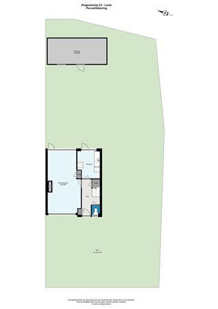 Plattegrond - Zingerskamp 23, 1251 PJ Laren Nh - Zingerskamp 23 - Laren - Perceeltekening.jpg